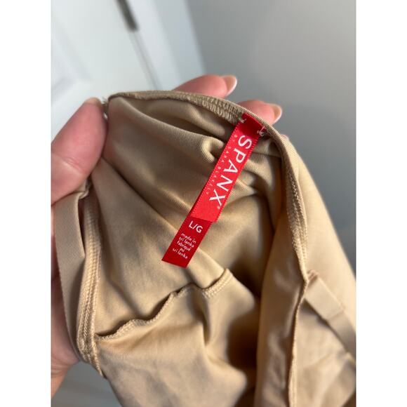 SPANX supersmooth™ Socialight Slip Dress Shapewear Natural Glam Women Size Large - Picture 6 of 6